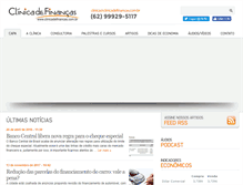 Tablet Screenshot of clinicadefinancas.com.br